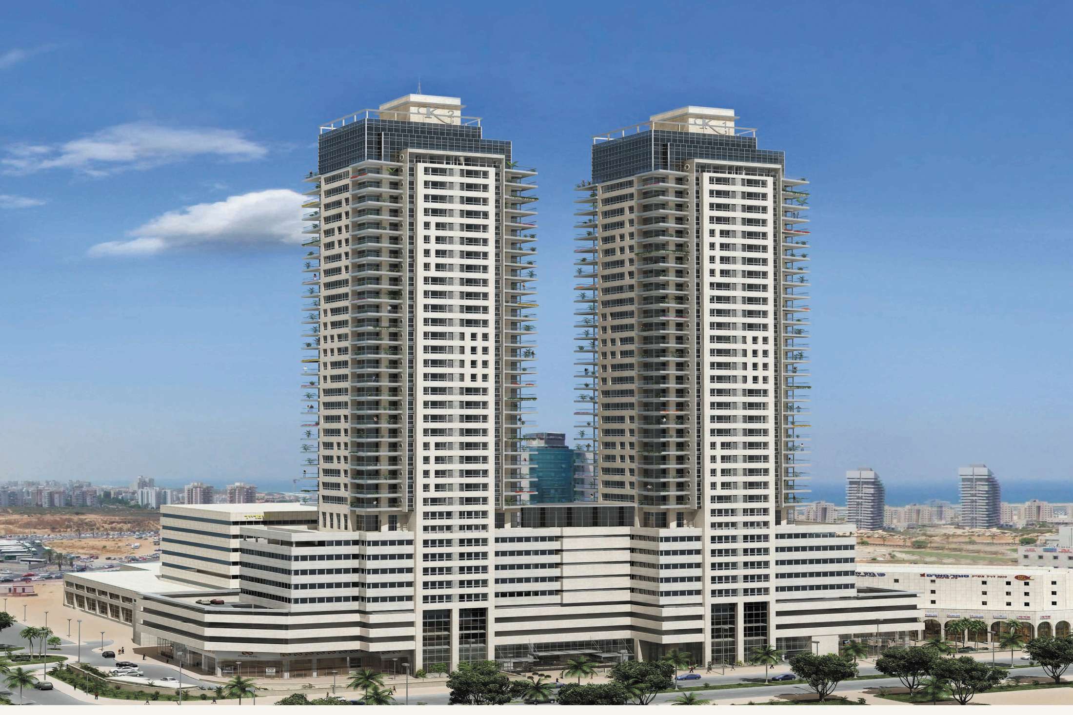 K Towers Ashdod - Immoneuf Israel