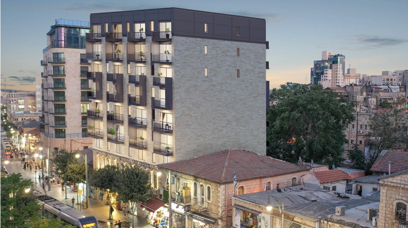 Proet immobilier Yaffo Jerusalem 