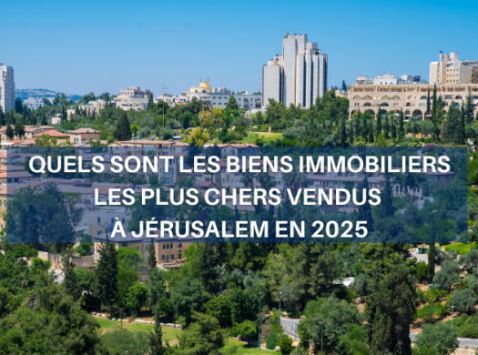 Immoneuf immobilier jerusalem 2025