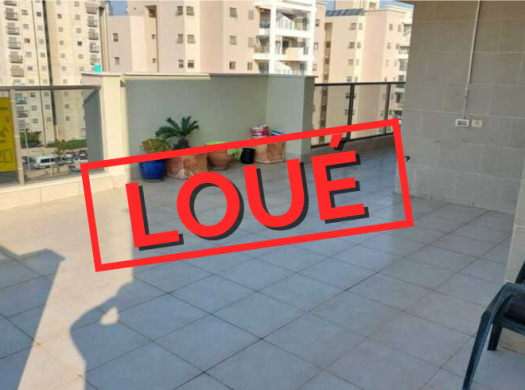 Penthouse d&rsquo;Exception à Ashkelon- 5 pièces –  Barnea