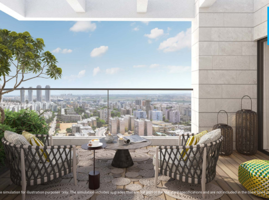 Projet neuf à Netanya: appartement 4 pièces – Savyonei Hashmura