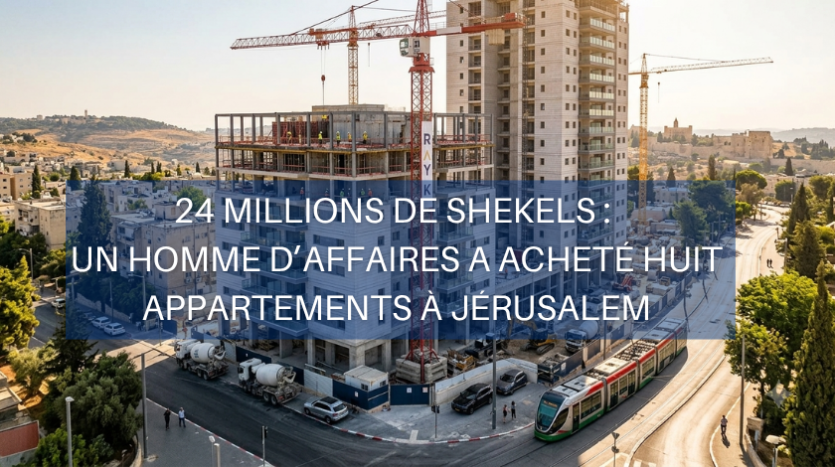 Immoneuf Investissement immobilier à Jérusalem