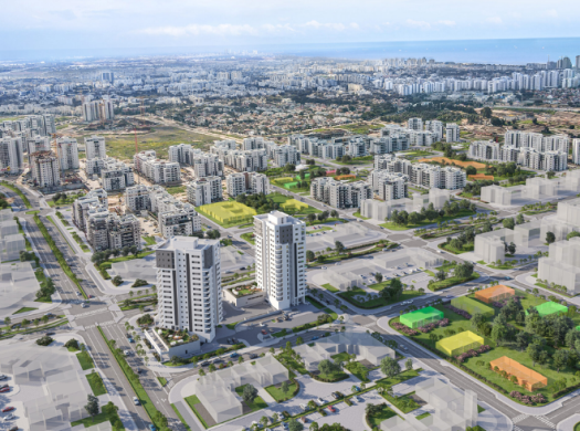 Projet Neuf à Ashkelon- 4-6 pièces OMNIA Ir HaYayin