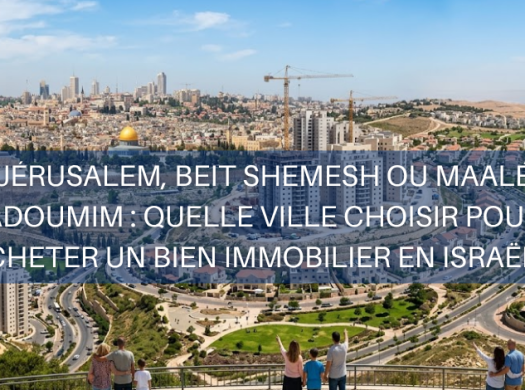 Immoneuf immobilier Israel