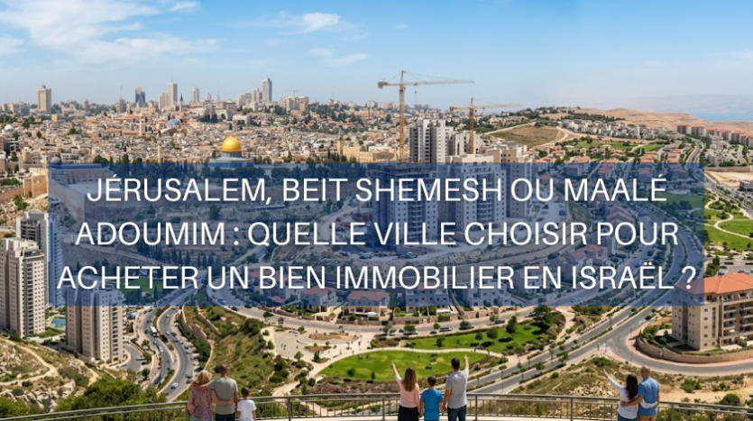 Immoneuf immobilier Israel