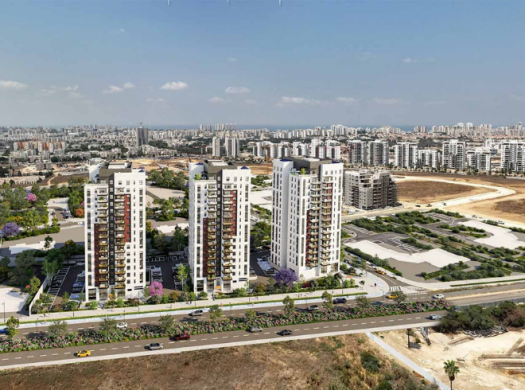 Appartements neufs à Ashkelon- 3-5 pièces- EMERALD