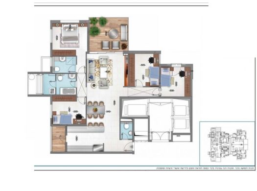 Halperin Tower — Appartements neufs 3-5 pièces & penthouses, Netanya