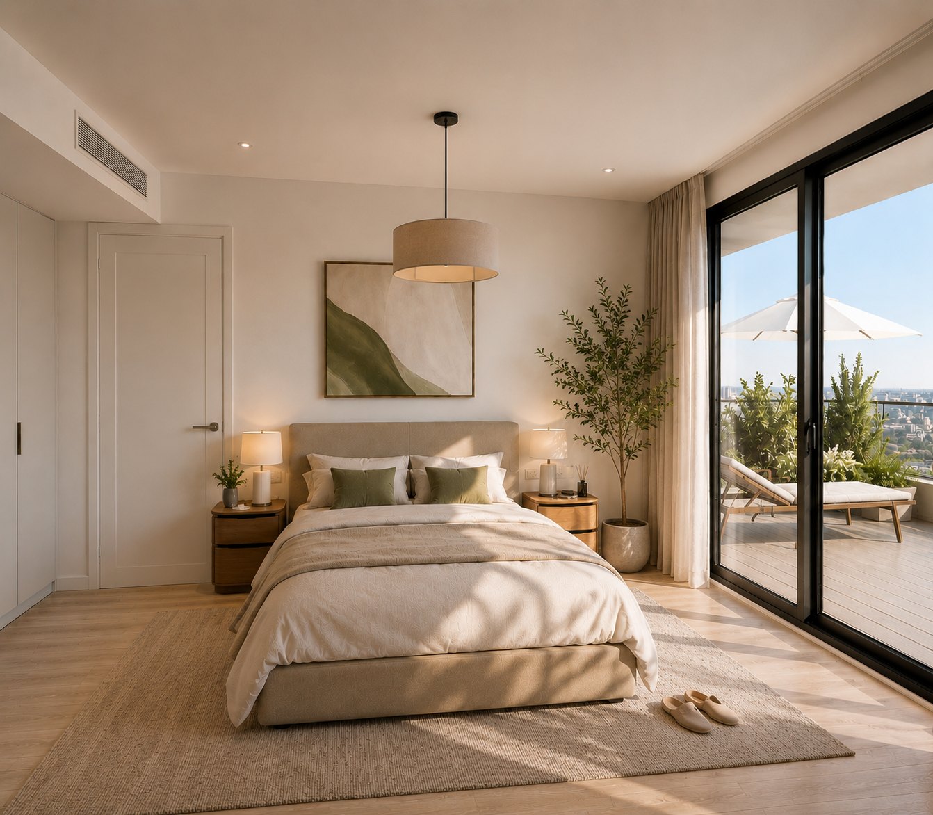 Chambre avec terrasse, appartement neuf Ha-Shikma 49 Bat Yam